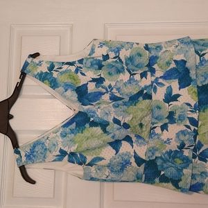 Antonio Melani peplum style floral dress